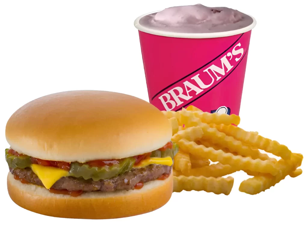 1/6 Lb. Jr Cheeseburger Combo # 13