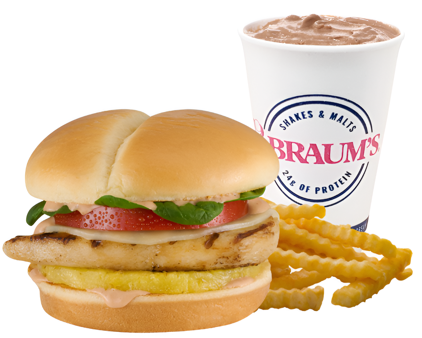 Aloha Grilled Chicken Sandwich Combo #11