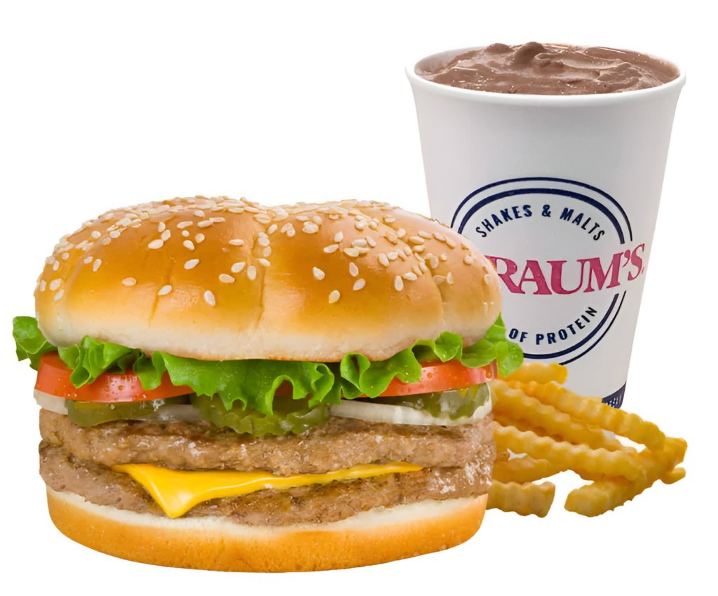 Double Quarter Lb. Cheeseburger Combo #2