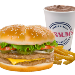 Double Quarter Lb. Cheeseburger Combo #2