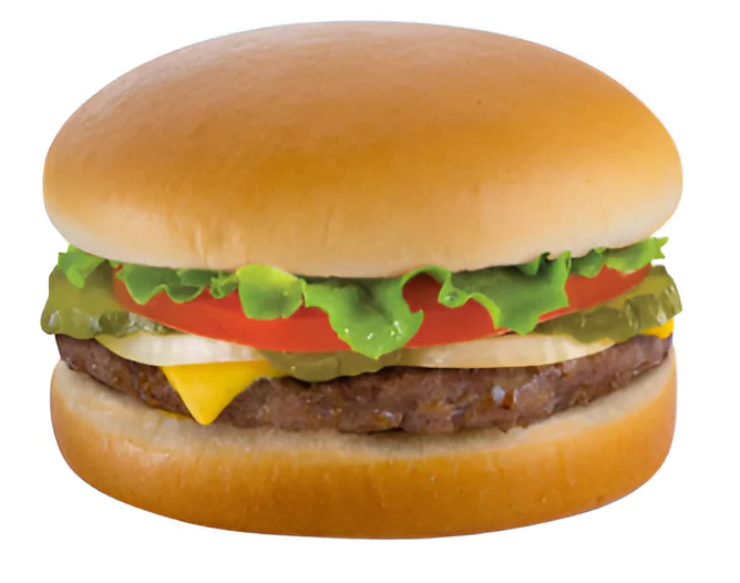 Deluxe ⅙ lb. Hamburger & Cheeseburger